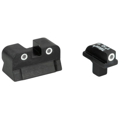Trijicon Night Sights for Colt 45 .125 Tang - alternate angle