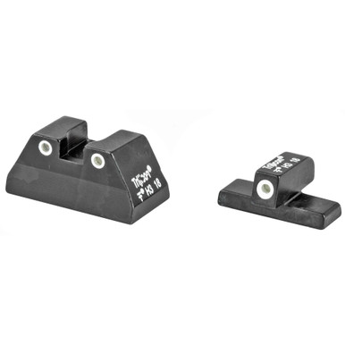 Trijicon H&K USP Night Sights – Tritium Dot Close-Up View