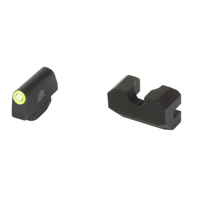 XS Sights Minimalist Night Sights for S&W N Frame revolver - front view