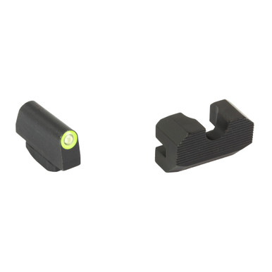 XS Sights Minimalist Night Sights for S&W N Frame revolver - installed detail view