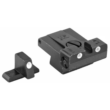 Meprolight Tru-Dot HK USP Night Sights - alternate angle showing tritium vials