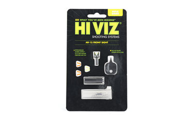 HiViz AR-15 Front Sight LitePipe color options red and green