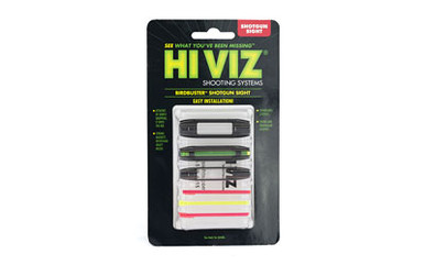 HiViz BirdBuster sight frames and interchangeable red and green LitePipes