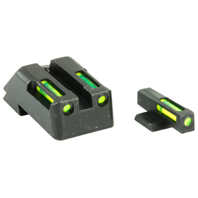 HiViz LiteWave H3 Night Sight Set for 1911 – front and rear sight set