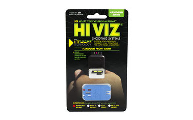 HiViz Novak 1911 Front Sight green red and white LitePipe color options