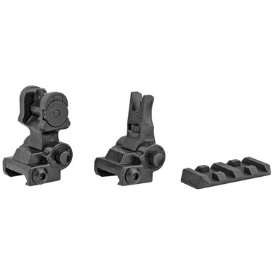 Sig Sauer Tread Adjustable Flip-Up Sights - front view