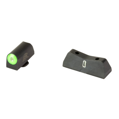 XS Sights DXT2 Pro Big Dot Night Sights for Glock 42 43 front view