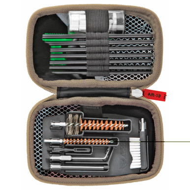 Real Avid AR15 Cleaning Kit - complete kit contents and carrying case