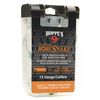 BoreSnake 12 Gauge Shotgun Bore Cleaner with integrated bronze brush