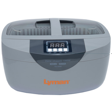 Lyman Sonic Parts Cleaner - stainless steel tank interior detail