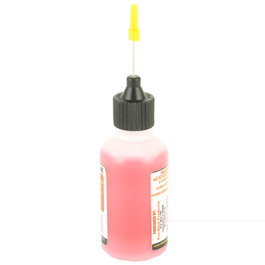 Pro-Shot Needle Oiler product label and packaging detail view