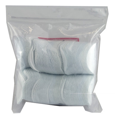 Pro-Shot Products cleaning patches detail showing cotton flannel material