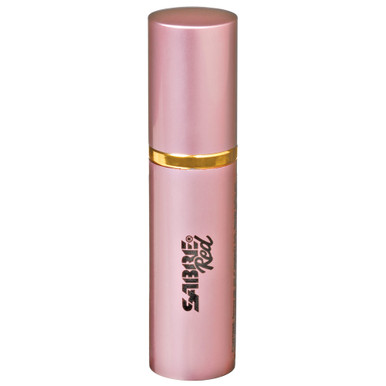 Sabre Red Pink Lipstick Pepper Spray 0.75oz - discreet personal protection