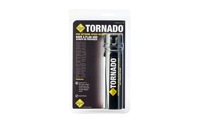 Tornado Pepper Spray Pro Extreme Black – alternate view showing flip-top trigger