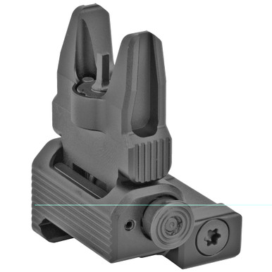 UTG Accu-Sync AR-15 Flip Front Sight - deployed position showing sight tower