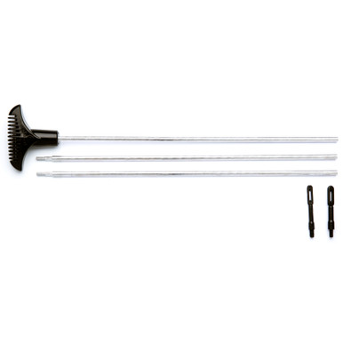 Hoppe's 3-Piece Aluminum Cleaning Rod Set with ball bearing swivel handle