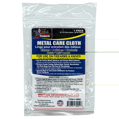 Pro-Shot Metal Care Cloth for firearms rust and tarnish removal