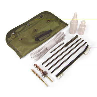 PS Products AR-15 GI-Style Cleaning Kit with nylon pouch and accessories