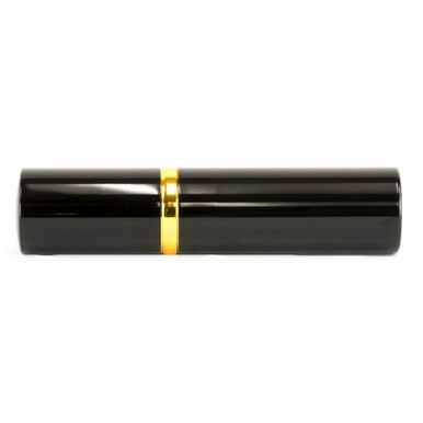 PS Products Lipstick Pepper Spray Black – Cap Removed Detail View