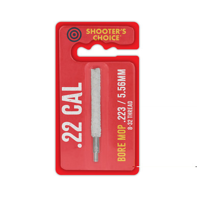 SHOOTER'S CHOICE - BORE MOP - 22 CAL