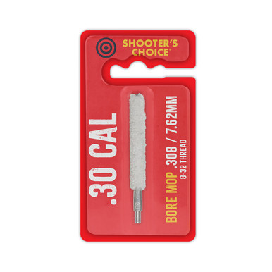 SHOOTER'S CHOICE - BORE MOP - 30 CAL