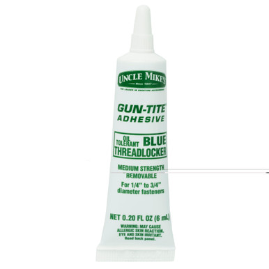 Uncle Mike's Gun-Tite Non-Aerosol Removable Threadlocker tube