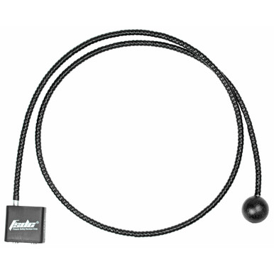FSDC 38 Inch Longarm Cable Lock with wear-resistant cover and keyed mechanism