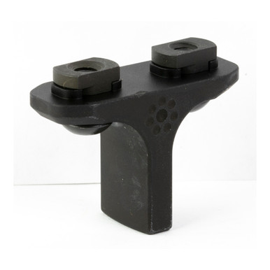 Arisaka Defense M-LOK Indexer Forward Grip in black, front view