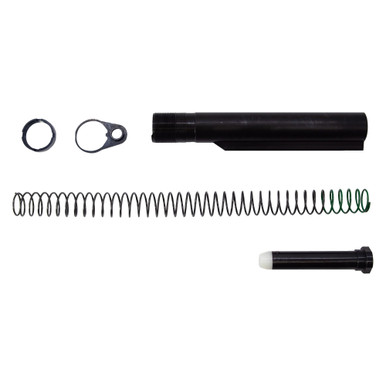 CMC AR-15 A5-Length 8-Position Buffer Kit with castle nut and QD end plate