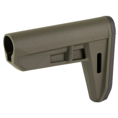 Magpul MOE TR Carbine Stock OD Green – takedown lever and adjustment detail