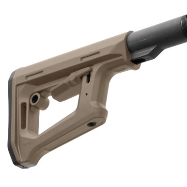 Magpul DT-PR Carbine Stock FDE – bag rider and butt-pad detail