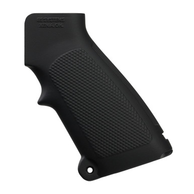 B5 Systems LS2 AR-15 Pistol Grip in black mil-spec polymer, front view