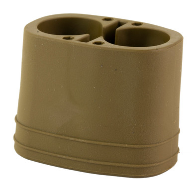 B5 Systems Battery Grip Plug shown with compatible batteries and MultiTasker NANO Tool