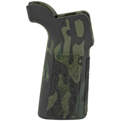 B5 Systems Type 23 P-Grip Multicam Black - profile view showing texture detail