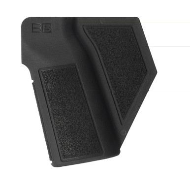 B5 Systems Type C P-Grip AR-15 Pistol Grip in Black – Front View