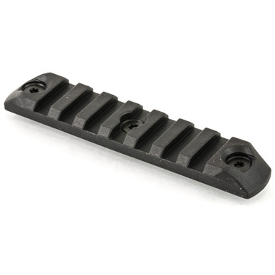 BCM KeyMod 4 Inch Nylon Picatinny Rail Section Black - Alternate Angle
