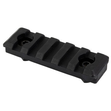 Midwest Industries 5-Slot Polymer M-LOK Picatinny Rail Section – underside mounting view