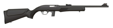 Rossi RS22 Semi-Auto .22 LR Rifle with Matte Black Synthetic Stock and Fiber Optic Sights