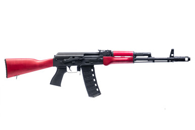 Century Arms BFT556 5.56 Black and Red Maple Wood Stock AK-Style Rifle