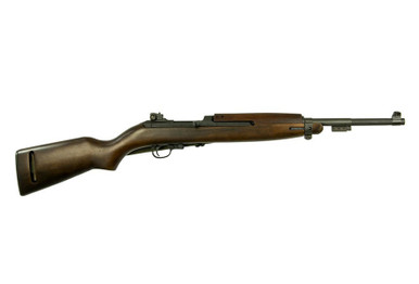 Inland Manufacturing M1 Carbine 1945 with parkerized finish and walnut wood stock