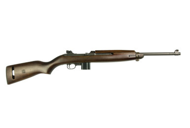 Inland Manufacturing M1 Carbine 1944 with parkerized finish and walnut wood stock