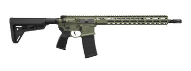 SIG SAUER M400 SDi 5.56mm 16-inch Moss Green semi-automatic rifle left side view