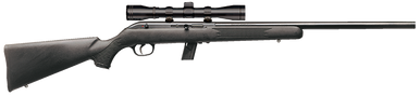 Savage Arms 64 Semi-Auto .22 LR with black synthetic stock and matte blue finish