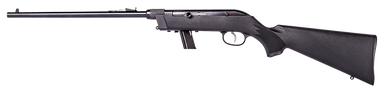 Savage Arms 64 Takedown Semi-Auto 22LR Left-Hand rifle with black synthetic stock and matte blue barrel