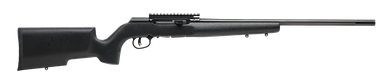 Savage Arms A22 Pro Varmint 22 Magnum semi-automatic rifle with Boyds black wood stock and blued barrel