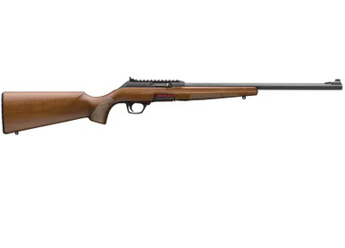 Winchester Wildcat Sporter 22LR with satin wood stock and matte blued barrel