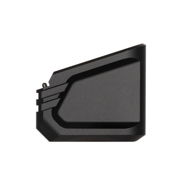 Tyrant CNC Glock 17/22 Magazine Extension +6/+5 Black – front view