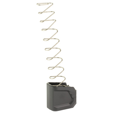 Tyrant CNC Glock 43X 48 Magazine Extension +4 Black - Front View