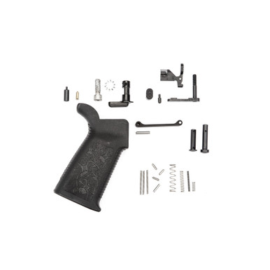 Spike's Tactical Lower Parts Kit SLPK100 components laid out