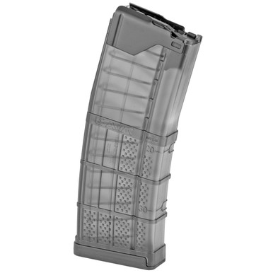 LANCER L5AWM AR-15 - 556 NATO - 10/30 ROUND MAGAZINE - TRANSLUCENT SMOKE